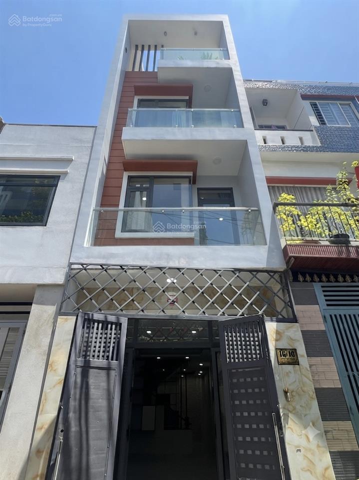 Khu bàu cát 4m x 16m đúc 4 tầng ô tô ngủ trong nhà sổ đẹp hoàn công đủ chính chủ ở lâu năm