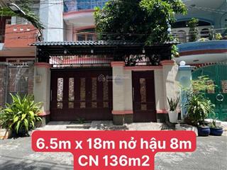 Hẻm 6m oto gần vườn lài dt 136m2 ngang khủng 6.5m cho thuê 52,18 tr/th giá quá tốt 110.29 tr/m2