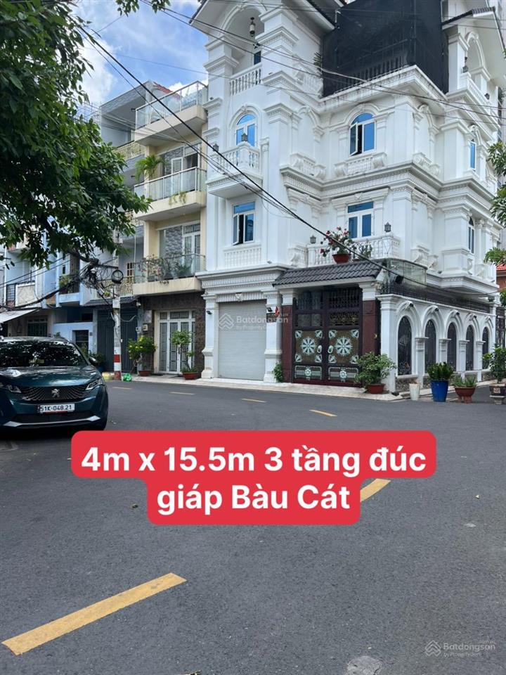 Hẻm 10m kinh doanh luỹ bán bích 62m2 3 tầng giáp bàu cát chính chủ đang ở, sổ đẹp a4