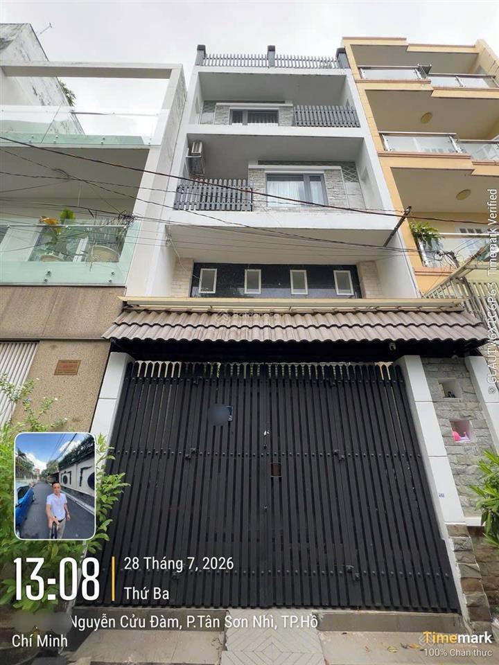 Bán nhà hẻm ô tô 8m nguyễn cửu đàm 63m2 ngang 5m 5 tầng 5 phòng ngủ cách 2 căn ra mặt tiền