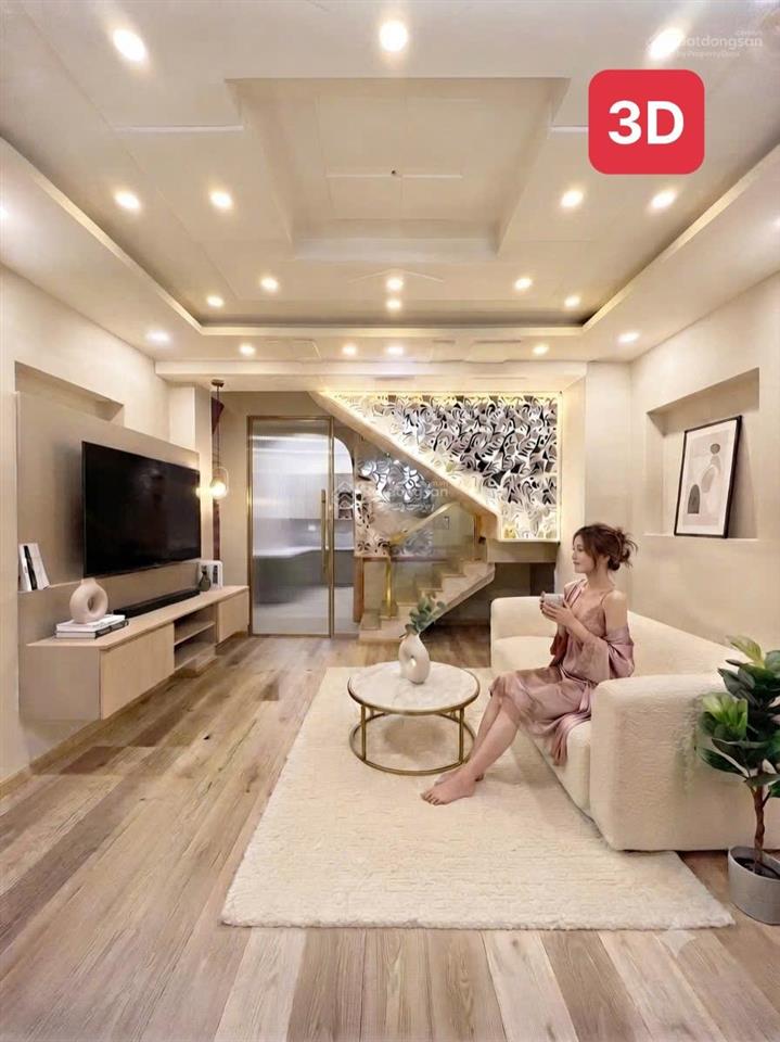 Oto ngủ nhà đường số 51 ngay trường lý thái tổ 4m x 17m 4 tầng có sân đậu oto 4 phòng ngủ ~100tr/m2