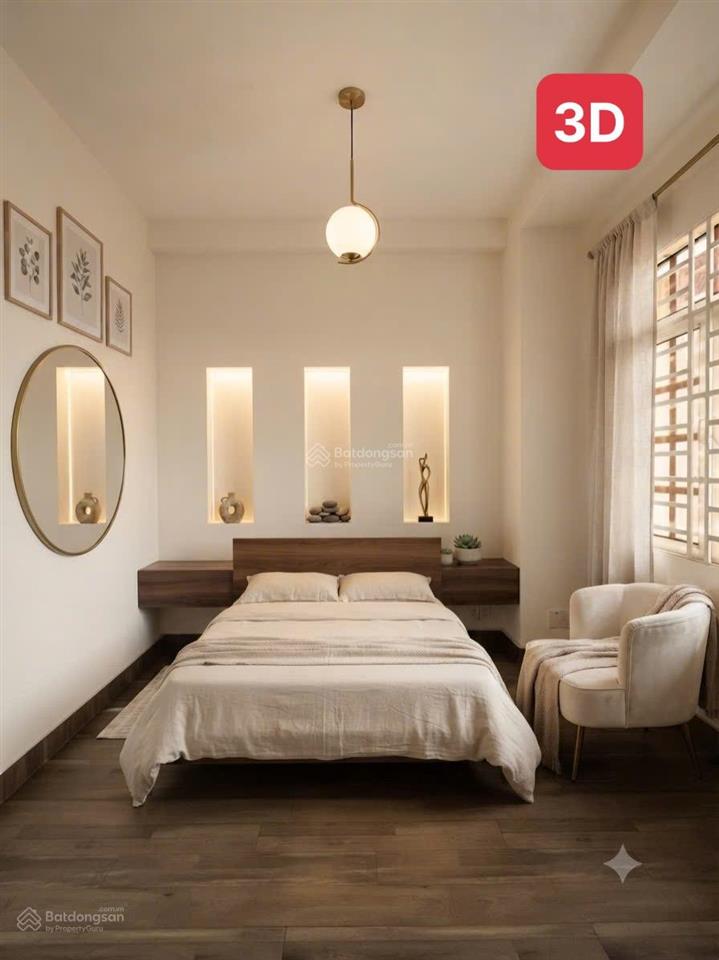 Oto ngủ nhà đường số 51 ngay trường lý thái tổ 4m x 17m 4 tầng có sân đậu oto 4 phòng ngủ ~100tr/m2