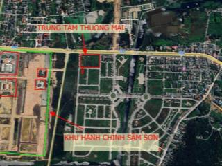 Đất trung tâm sầm sơn giá đang rẻ hơn mặt bằng khu vực