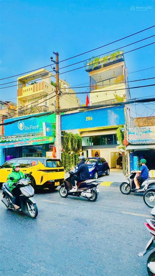 Bán nhà 4 tầng, mặt tiền đường lớn phan văn trị, vừa ở, cho thuê, kinh doanh, giá cực tốt