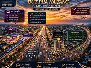 Bán căn hộ cao cấp khải hoàn imperial chỉ 231 triệu đến khi nhận nhà