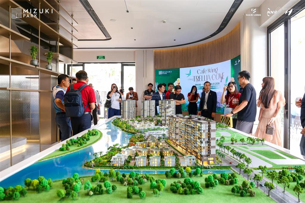 Mizuki park nhà phố kênh đào compound trellia cove với mức giá 19,6 tỷ
