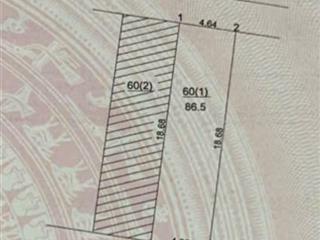 Bán 86.5m2 đất học viện nông nghiệp trâu quỳ gia lâm, ô tô chạy thông xây ccmn dòng tiền