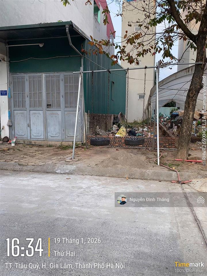 Bán 40m2 tđc trâu quỳ gia lâm , vỉa hè 2m đường 10m