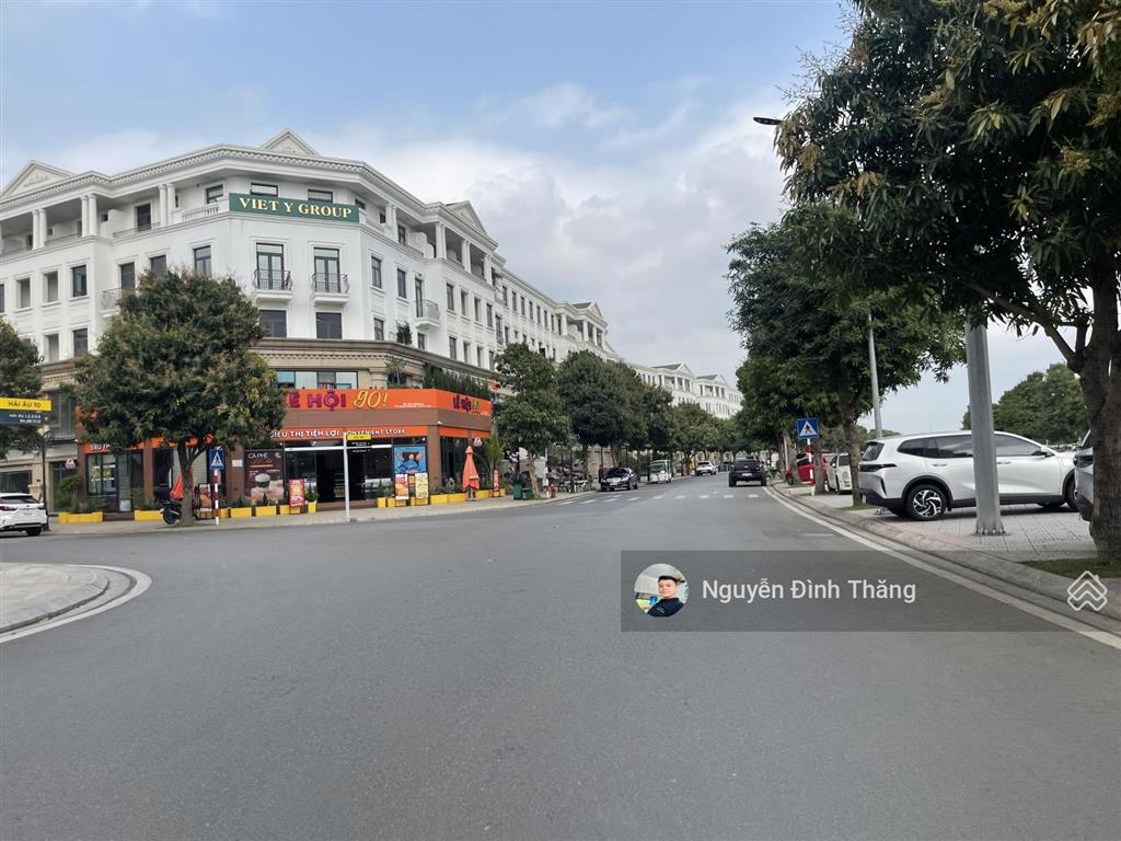 Bán 309m2 tmdv khu hải âu, nhà thô 5 tầng, 2 mặt đường trước sau vinhomes ocean park