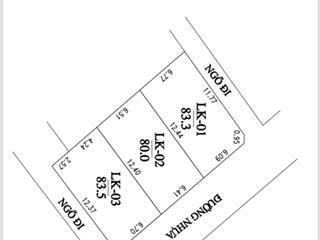 Bán độc quyền 3 lô đất siêu đẹp đặng xá, thuận an gia lâm, đường ô tô tránh