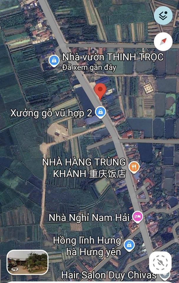 Bán nhanh 02 lô đất mặt quốc lộ 39a, hưng hà, thái bình, 125m2/1 lô (mặt tiền 5m)