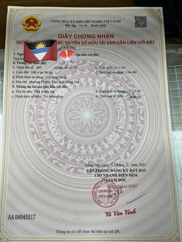 Nhà gần Cổng 11, Phường Phước Tân tặng nội thất mới 80 triệu