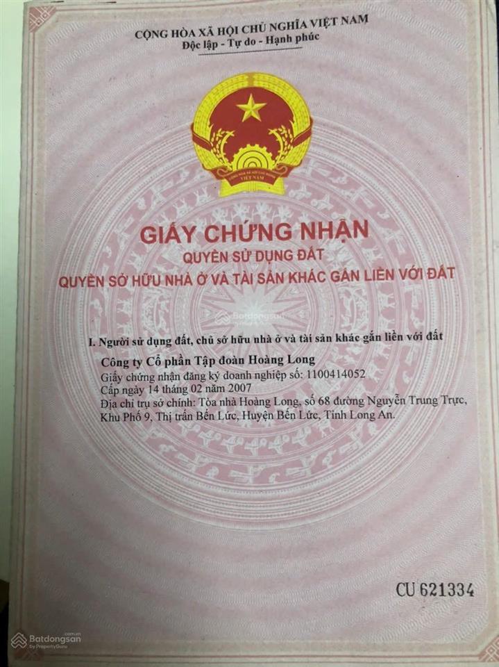 Cc cần bán nhanh lô đất 170m2 đường phan văn mãng kdc hl