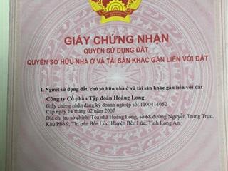 Cc cần bán nhanh lô đất 170m2 đường phan văn mãng kdc hl