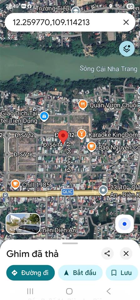 Chỉ 30tr/m2 đất khu đô thị phú an nam, diên an, sạch đẹp đường 13m, ngang 6m, khu dân trí cao