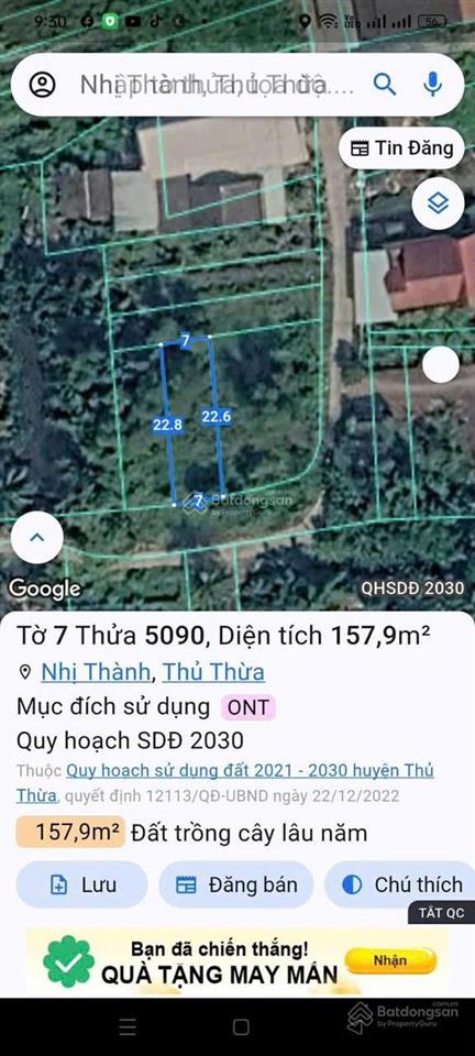 Bán đất nền vị trí vàng  đối diện kcn hòa bình, thủ thừa, long an
