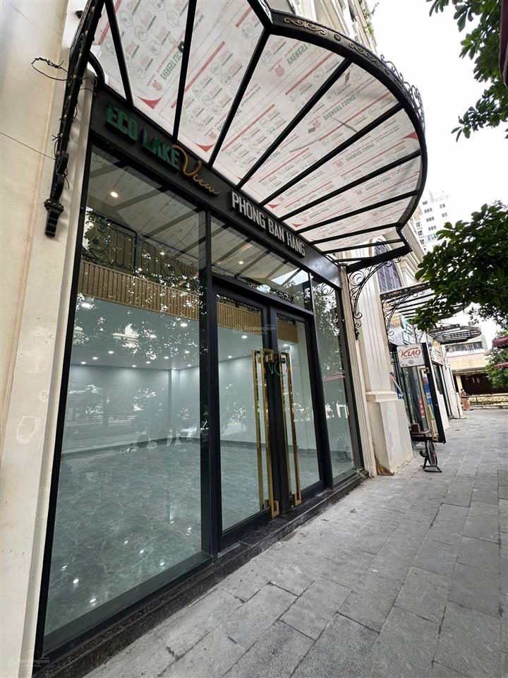 Cho thuê shophouse eco lake view 32 đại từ, nhà đã cải tạo 2 tầng đẹp, vào thuê được ngay
