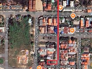 Bán biển tân thành, cẩm an, hội an đường nguyễn mỹ, giá tốt 63,2 triệu/m2  206m2. cách biển 400m