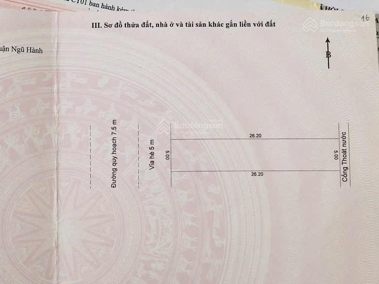 Bán lô đất đường trần quốc vượng dự án phú mỹ an, ngũ hành sơn, đà nẵng, giá 7tỷ200 diện tích 131m2