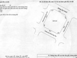 Bán đất biển xây khách sạn tại lạc long quân, hội an, 36,999 triệu/m2, dt 3866m2, cách biển 500m