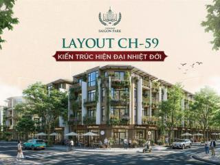 Bán nhà phố vinhomes saigon park  đại đô thị tri thức lớn nhất đông nam á!