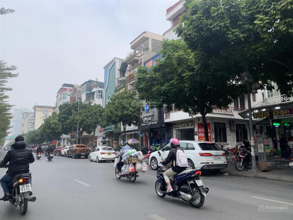 Chính chủ bán gấp 85m2 đất phố mạc thái tông, 2 mặt thoáng vỉa hè rộng, xây tòa văn phòng giá 31 tỷ