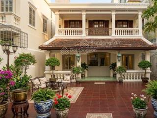 Biệt thự cổ hxh bùi thị xuân, quận 1  dt 10x25m  cn 249m2  kc 2 tầng  giá 52 tỷ