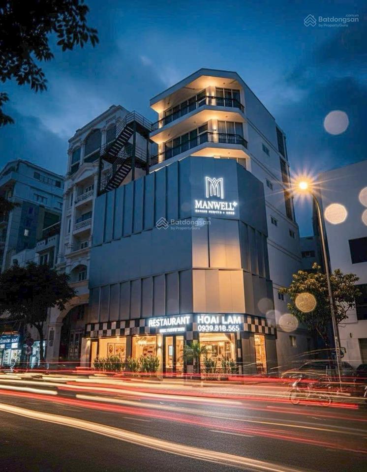 Bán toà nhà góc bàu cát đôi, tân bình 8x18m  hầm + 6 tầng  hdt 144tr/tháng  giá bán 31.5 tỷ