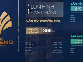 Siêu vip! tư vấn đặt chỗ căn hộ tại the legend city  mt võ văn kiệt  q. sơn trà