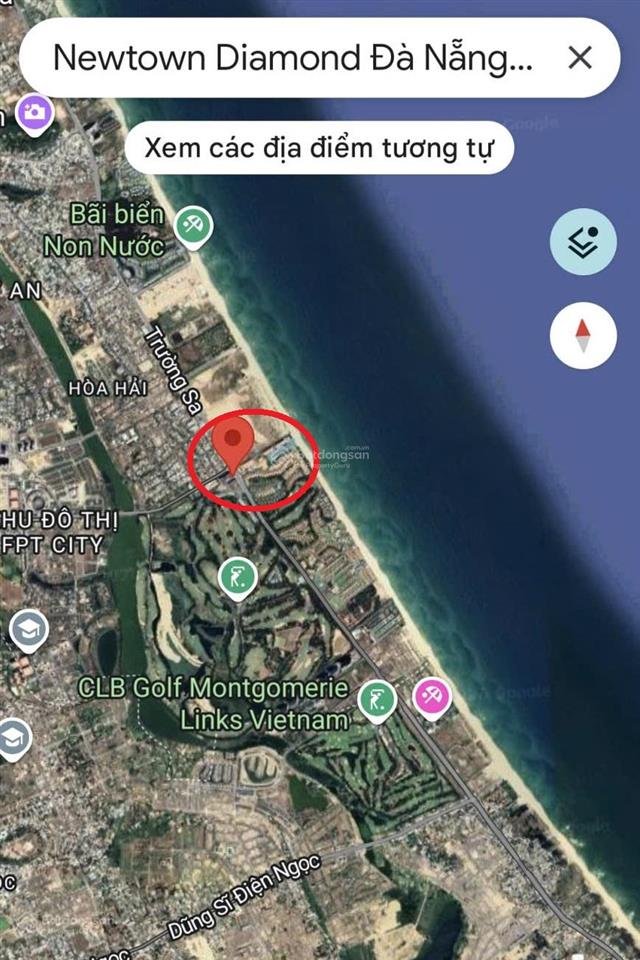 View biển! bán căn hộ 3pn  92,45m2  7,86 tỷ  mt trường sa  q. ngũ hành sơn