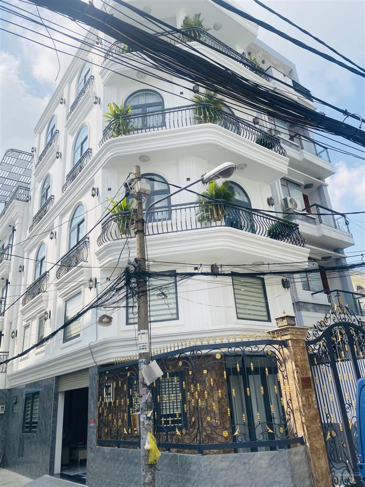 Siêu phẩm 5 tầng. thang máy. 5.5x14.hẻm 6m tặng full nội thất. ở liền. tại bùi quang là gò vấp