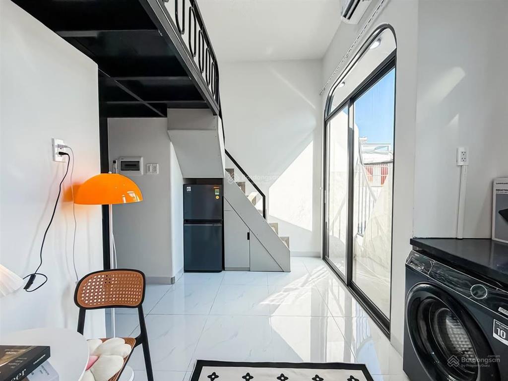 Căn hộ có gác ban công thoáng mới 100% nt cao cấp điện biên phủ  bình thạnh ngay ngã tư hàng xanh