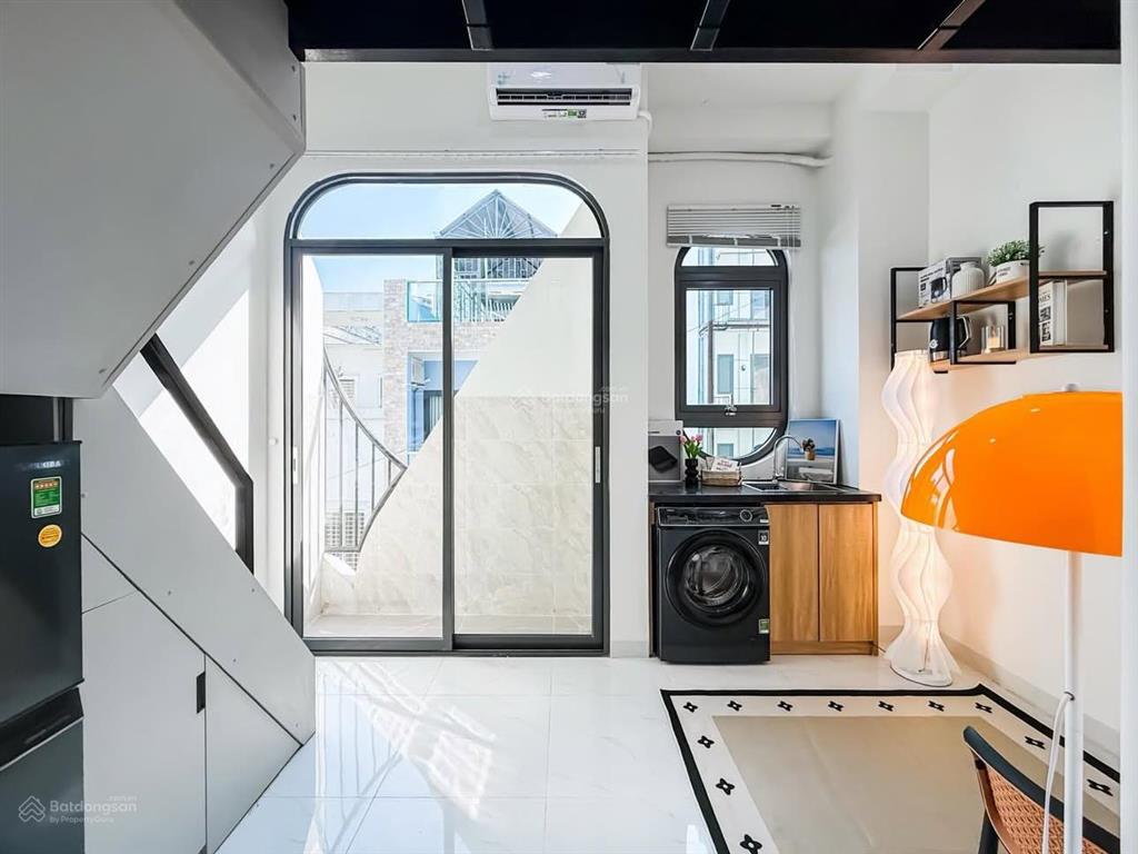 Căn hộ có gác ban công thoáng mới 100% nt cao cấp điện biên phủ  bình thạnh ngay ngã tư hàng xanh