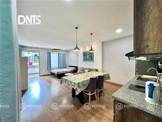 Studio ban công 40m2 full tiện nghi  ngay bờ kè hoàng sa  công viên lê văn tám  nhà thờ tân định