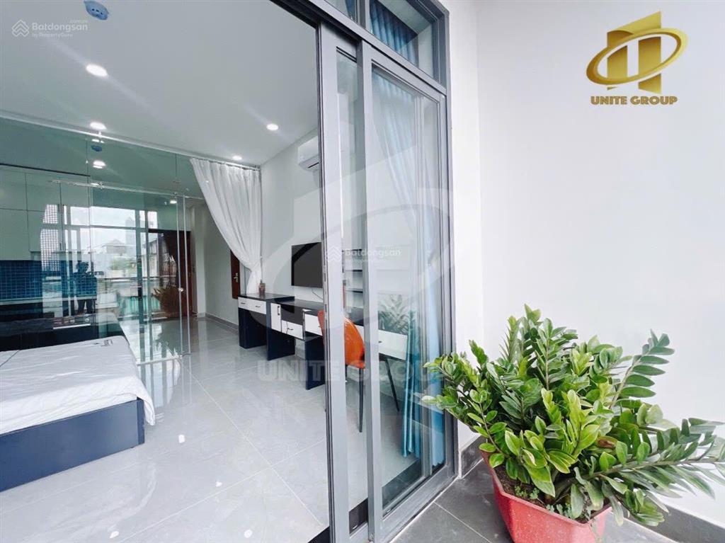 Cho thuê 1pn ban công 42m2  ngay cầu thị nghè 1  thảo cầm viên sg  đài truyền hình vn