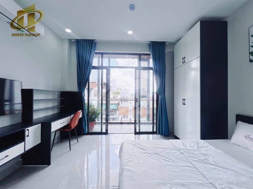 Cho thuê 1pn ban công 42m2  ngay cầu thị nghè 1  thảo cầm viên sg  đài truyền hình vn