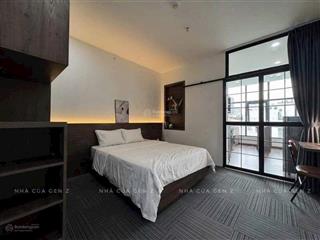Cho thuê 1pn ban công 38m2 cao cấp  ngay công viên lê văn tám  cầu thị nghè  thảo cầm viên sg