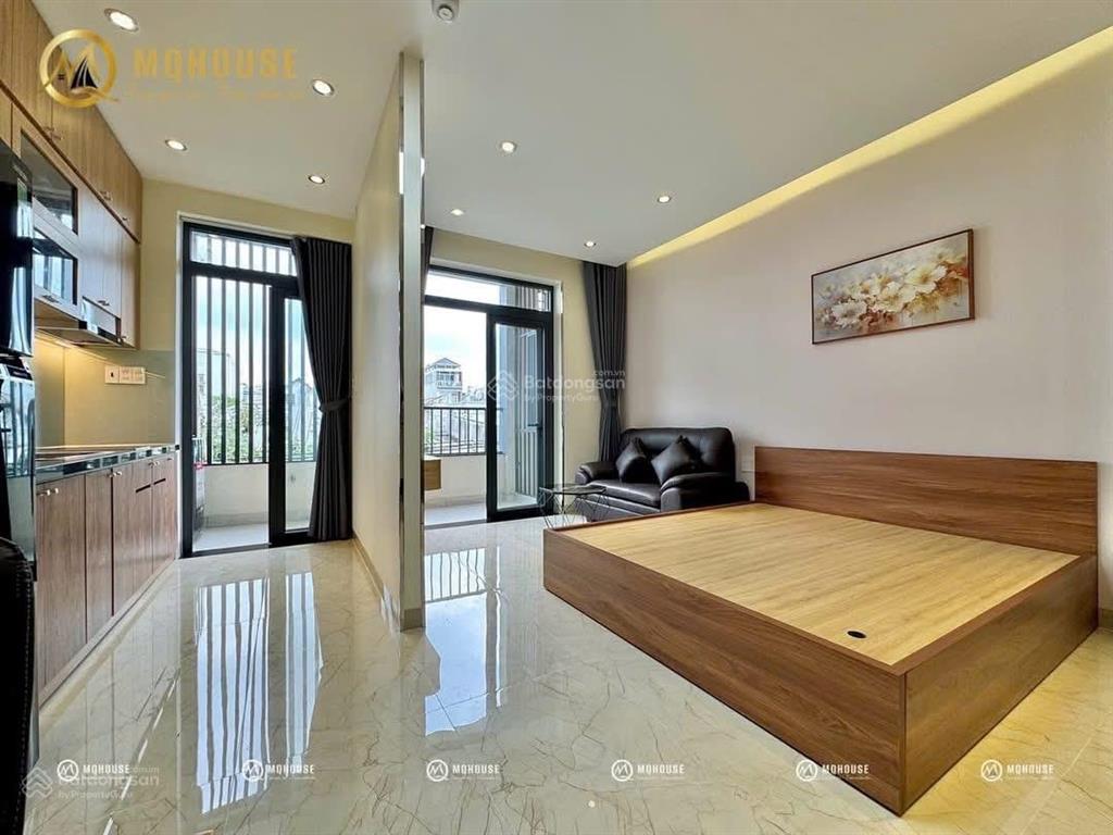 Cho thuê studio ban công 38m2 full tiện nghi  máy giặt riêng ngay cầu thị nghè  thảo cầm viên sg