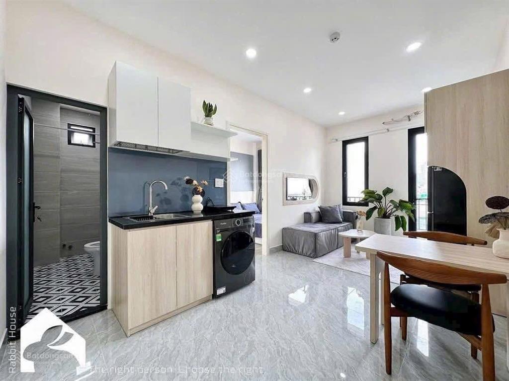 Cho thuê căn hộ 1 phòng ngủ ban công 50m² ngay vòng xoay nguyễn bỉnh khiêm  công viên văn tám