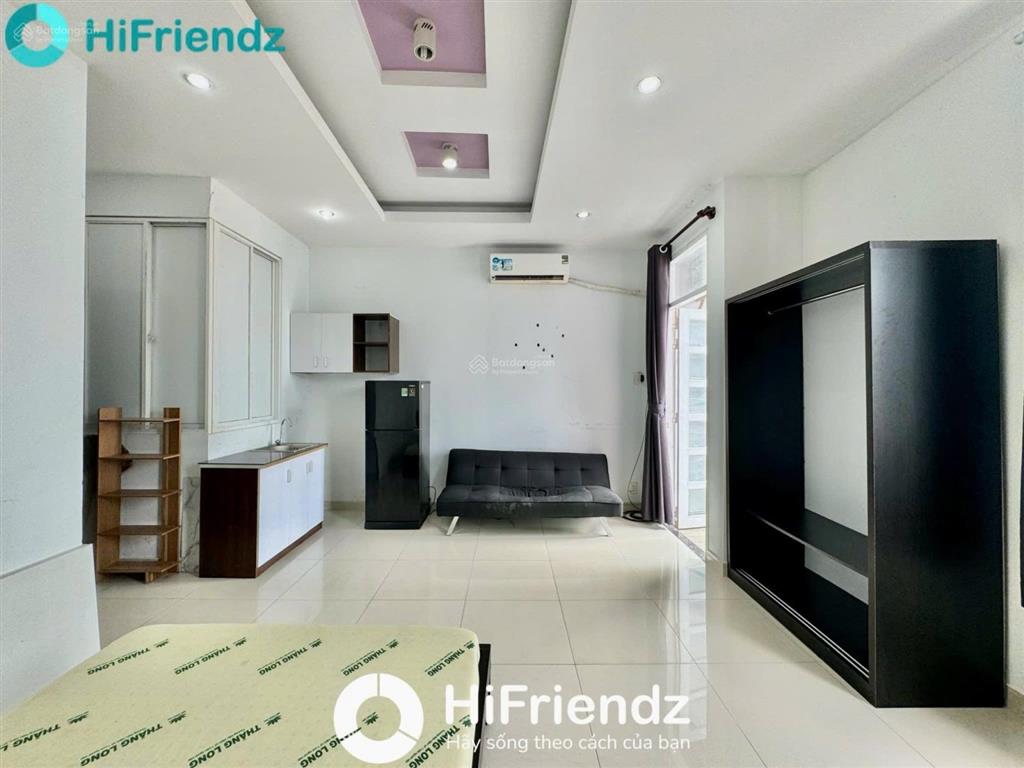 Studio ban công 28m2 có thang máy  trường đại học ueh  ngã sáu nguyễn tri phương  cầu vượt 3/2