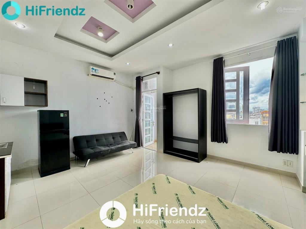 Studio ban công 28m2 có thang máy  trường đại học ueh  ngã sáu nguyễn tri phương  cầu vượt 3/2