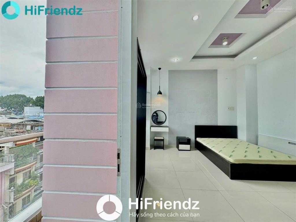 Studio ban công 28m2 có thang máy  trường đại học ueh  ngã sáu nguyễn tri phương  cầu vượt 3/2