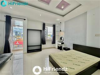 Studio ban công 28m2 có thang máy  trường đại học ueh  ngã sáu nguyễn tri phương  cầu vượt 3/2