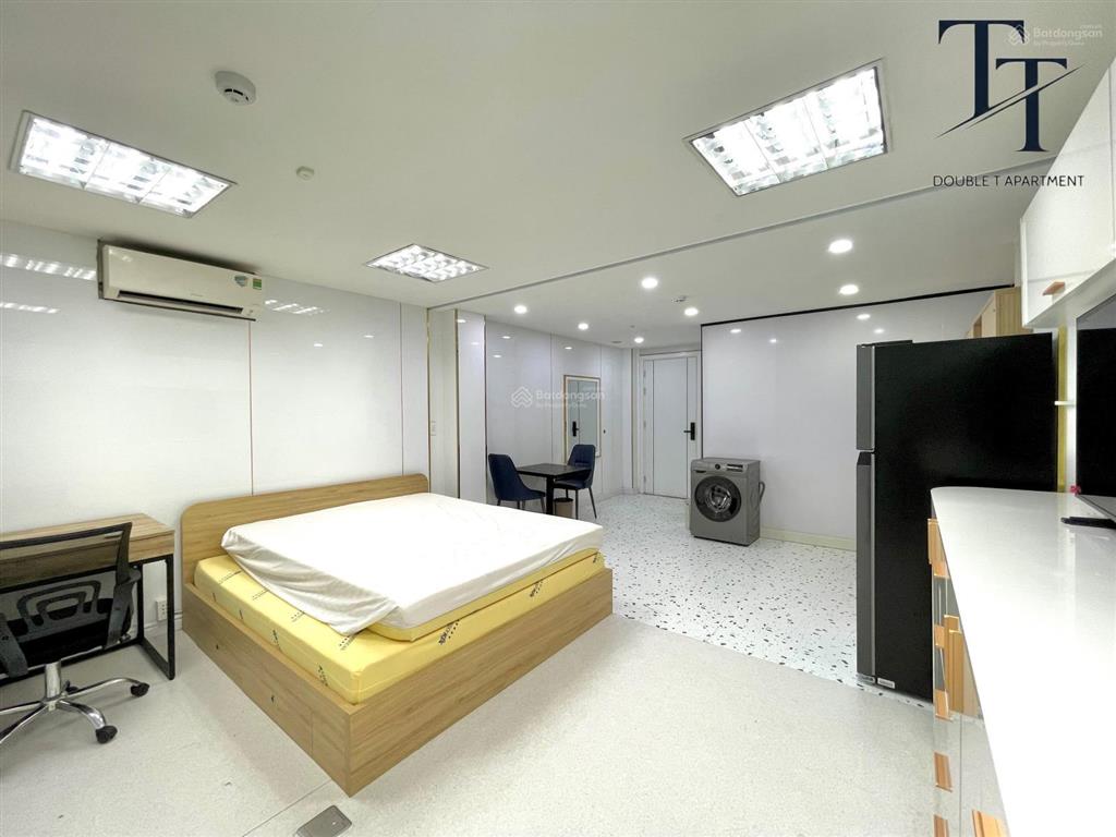 Cho thuê studio rộng 35m2 có thang máy ngay chợ bà chiểu  cầu bông  công viên lê văn tám