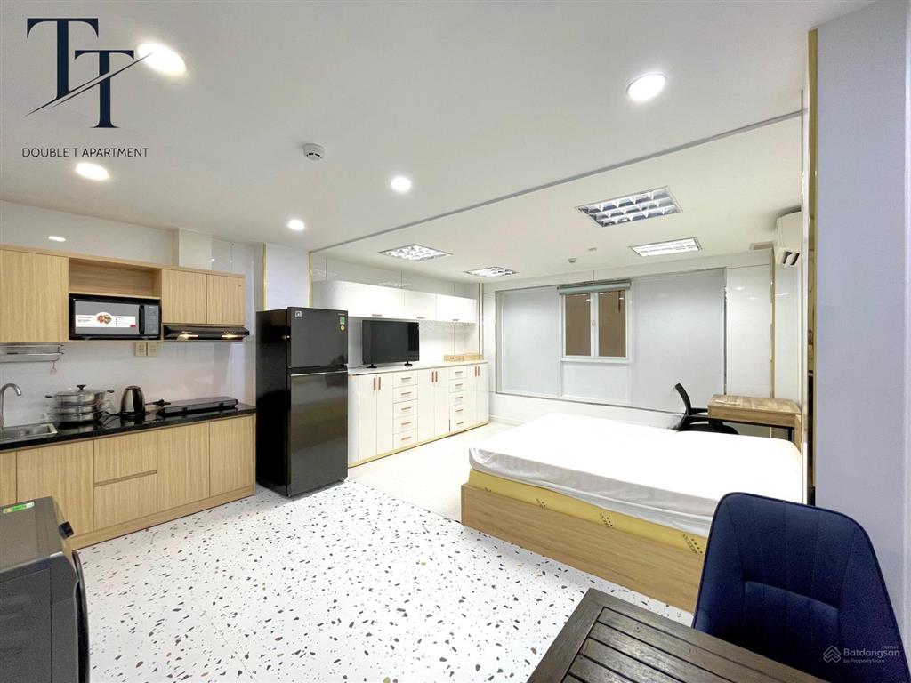 Cho thuê studio rộng 35m2 có thang máy ngay chợ bà chiểu  cầu bông  công viên lê văn tám