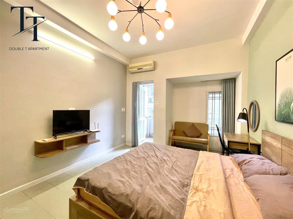 Cho thuê studio ban công 30m2 thang máy ngay công viên lê văn tám  hồ con rùa  nhà thờ tân định