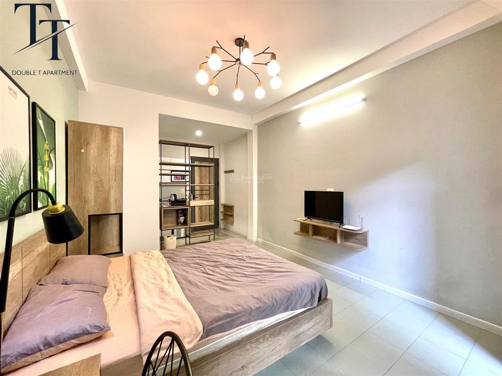 Cho thuê studio ban công 30m2 thang máy ngay công viên lê văn tám  hồ con rùa  nhà thờ tân định