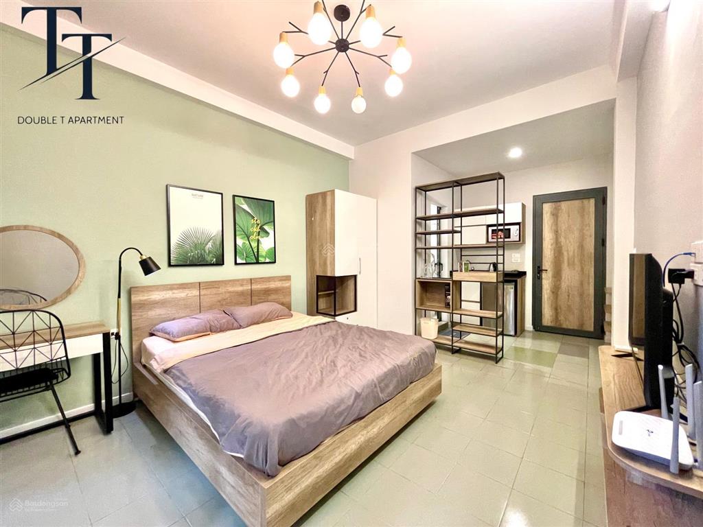 Cho thuê studio ban công 30m2 thang máy ngay công viên lê văn tám  hồ con rùa  nhà thờ tân định