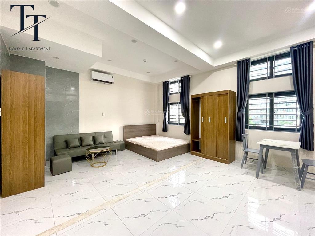 Cho thuê studio 35m2 new 100% có thang máy  máy giặt riêng ngay ngã tư hàng xanh, cầu thị nghè