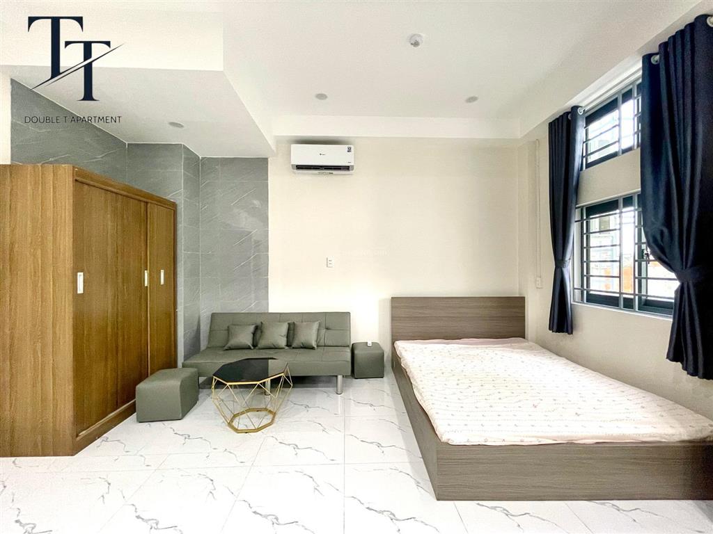 Cho thuê studio 35m2 new 100% có thang máy  máy giặt riêng ngay ngã tư hàng xanh, cầu thị nghè